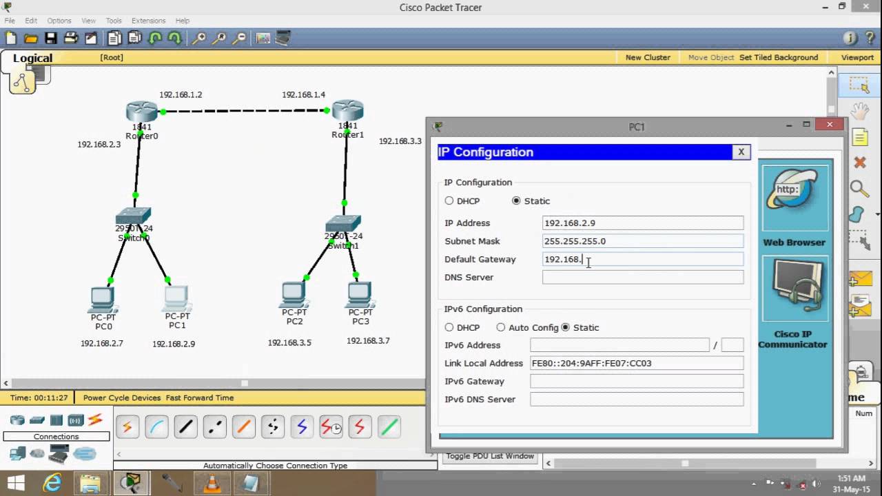 packet tracer cisco